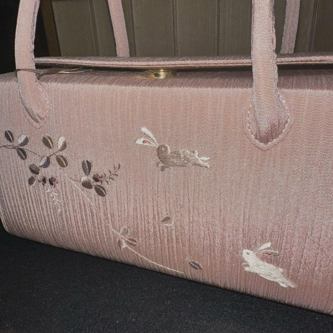 和想庵　利休バック　ふっくら鼻緒草履　和装草履バックセット　あおりバック