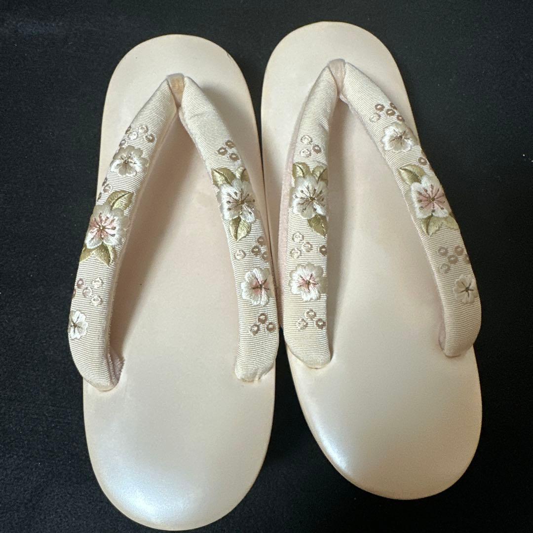 和想庵　利休バック　ふっくら鼻緒草履　和装草履バックセット　あおりバック