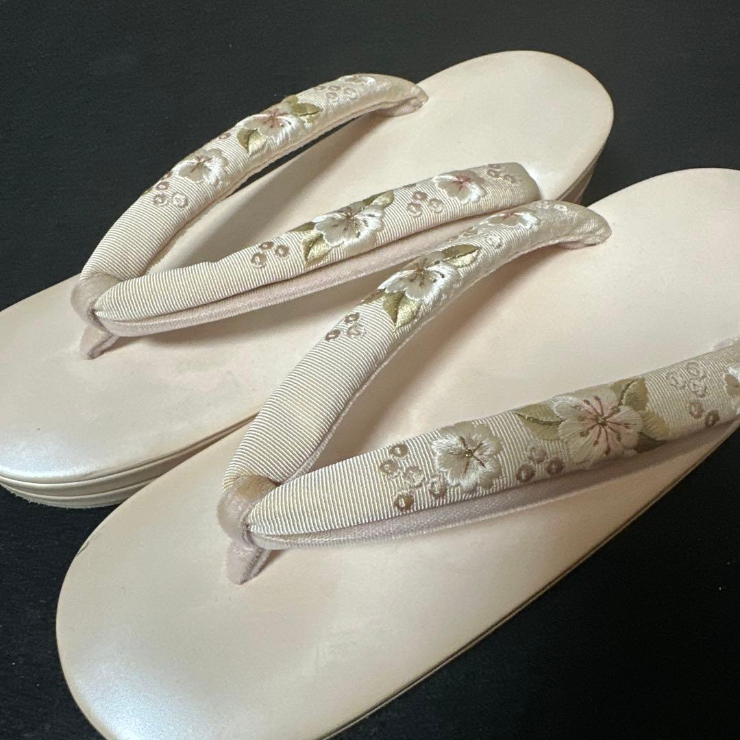 和想庵　利休バック　ふっくら鼻緒草履　和装草履バックセット　あおりバック