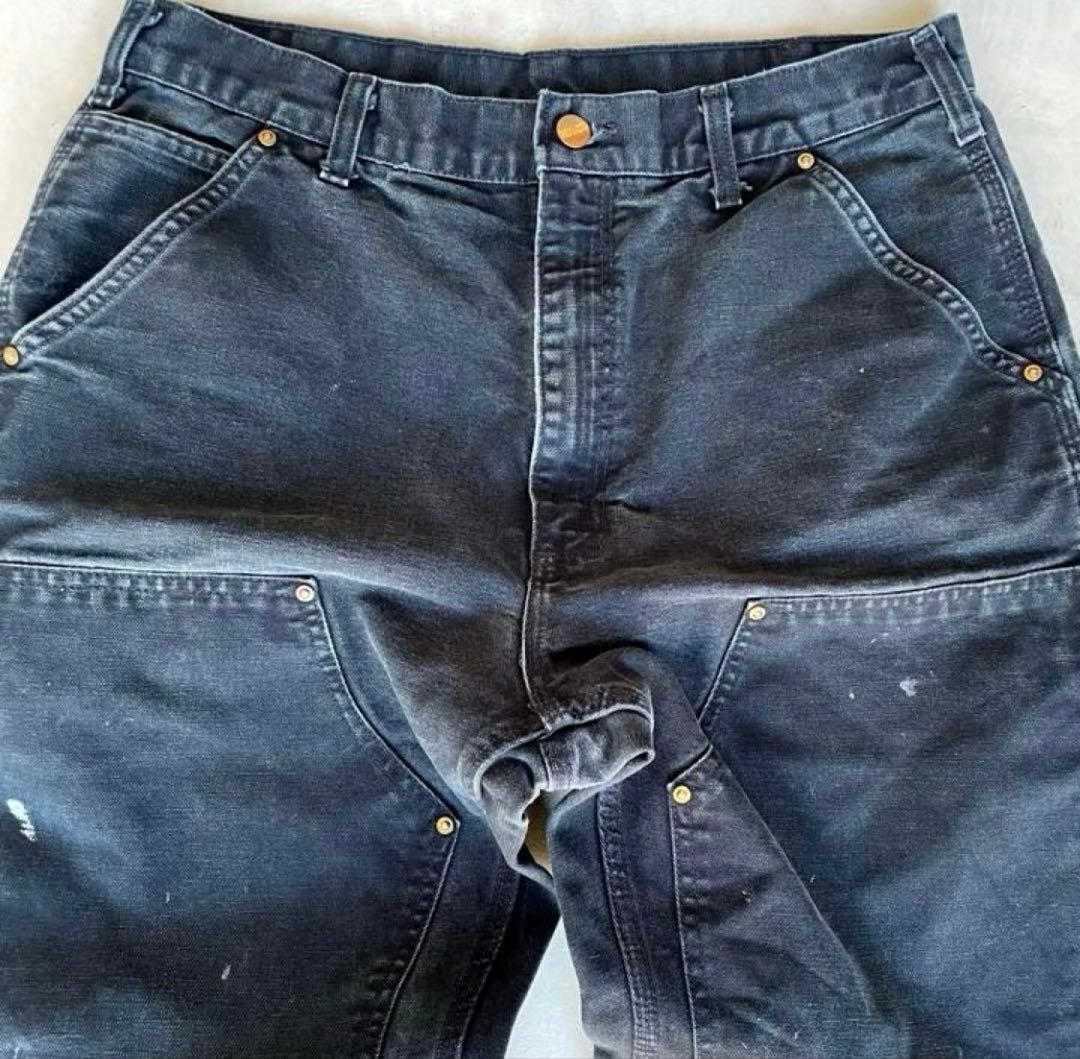 ヤ*タ様 carhartt ダブルニー　極上フェード ペインター パンツ　B01