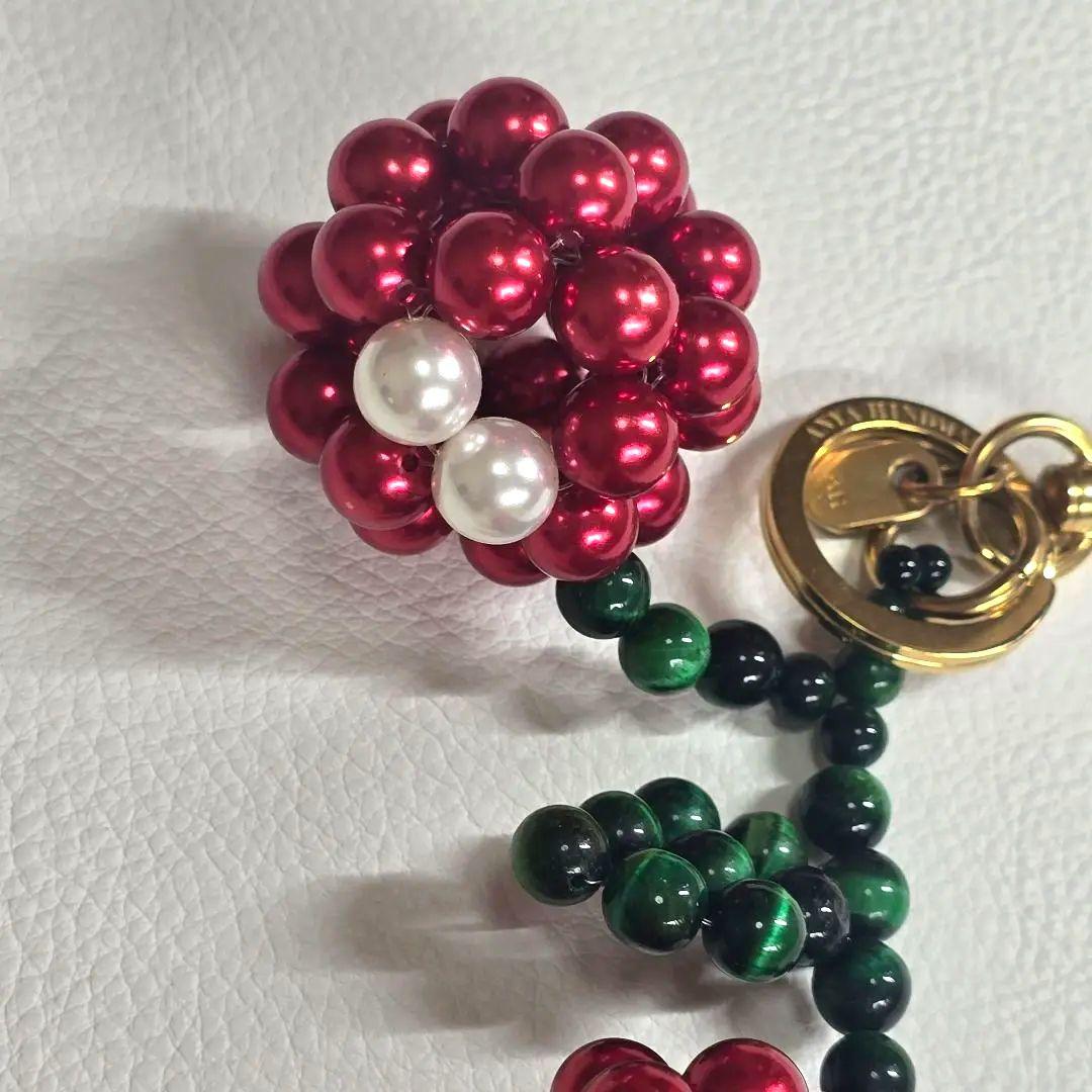 ANYA HINDMARCH　アニヤ・ハインドマーチ　チェリーキーホルダー