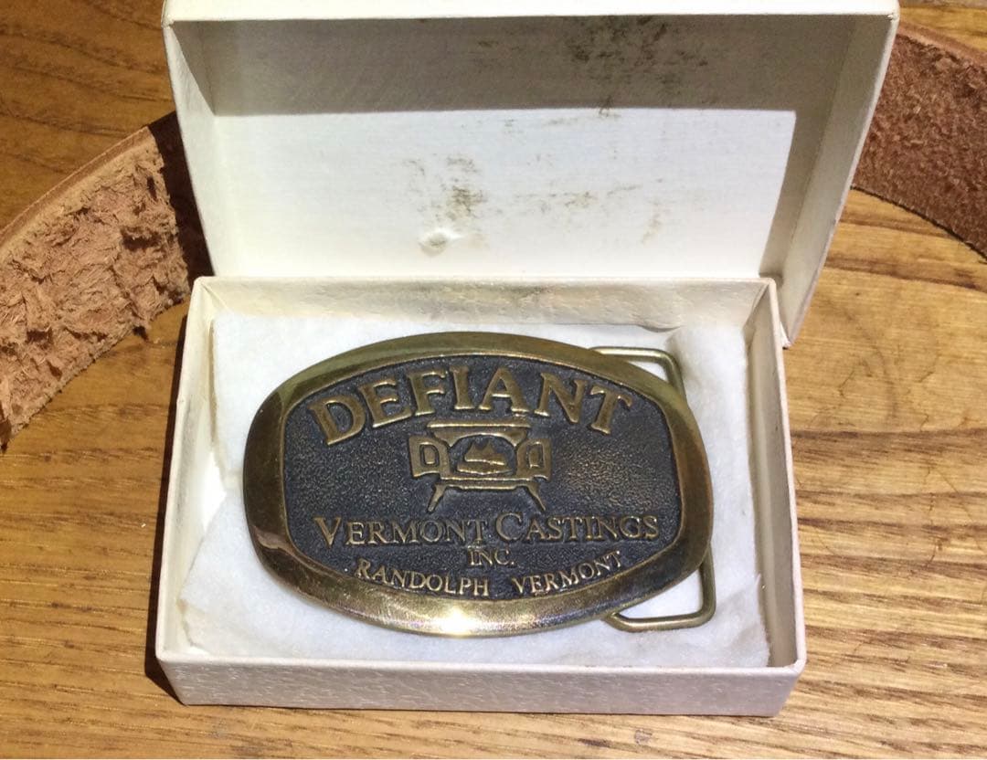 バーモントキャスティングス　デファイアント　ベルトバックル　オリジナル
