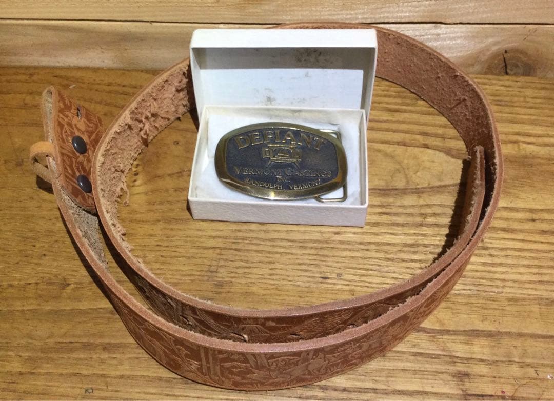 バーモントキャスティングス　デファイアント　ベルトバックル　オリジナル