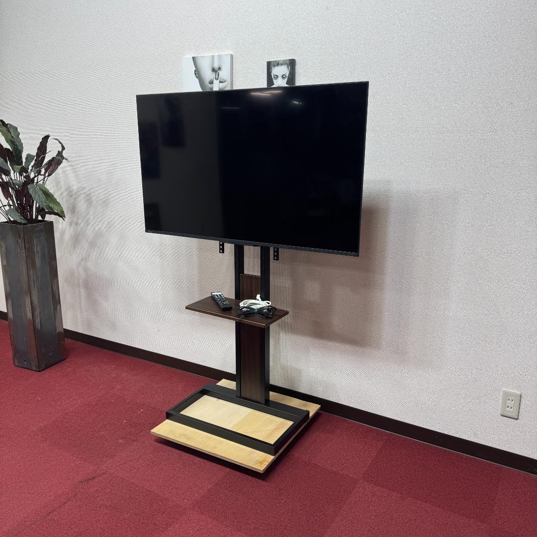 東京23区送料無料　超美品レグザ５０インチ　スタンド付きスマートテレビ