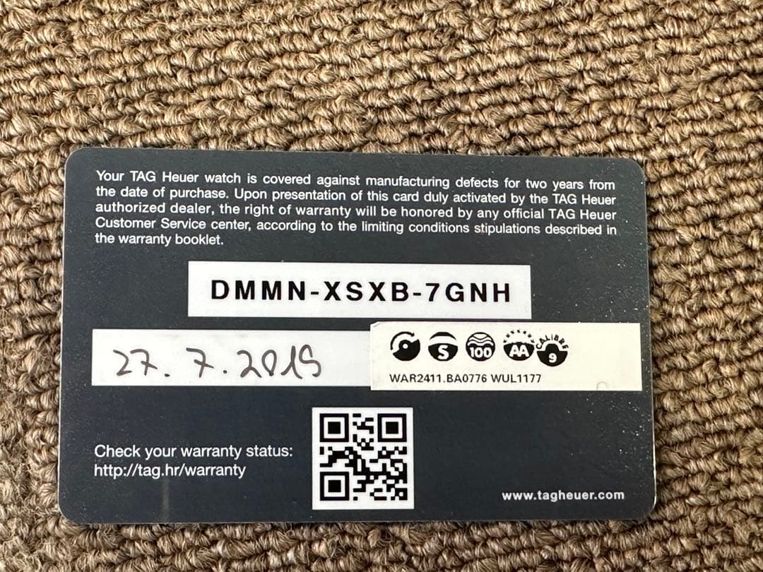 専用タグホイヤーTAG HEUER WAR2411-3カレラ自動巻きレディース