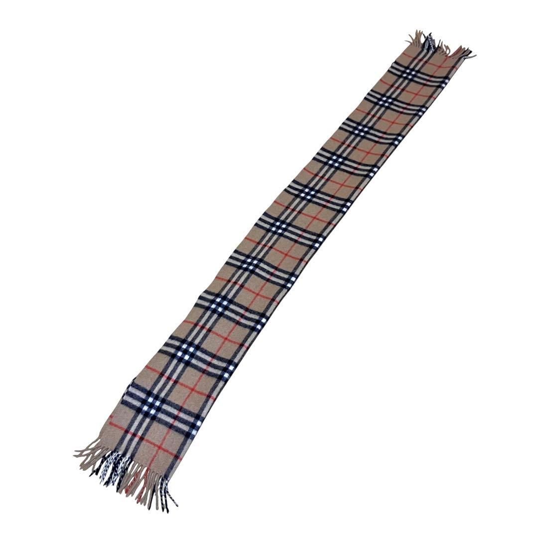 レア✨美品✨バーバリー カシミヤ マフラー ノバチェック 80’s ヴィンテージ