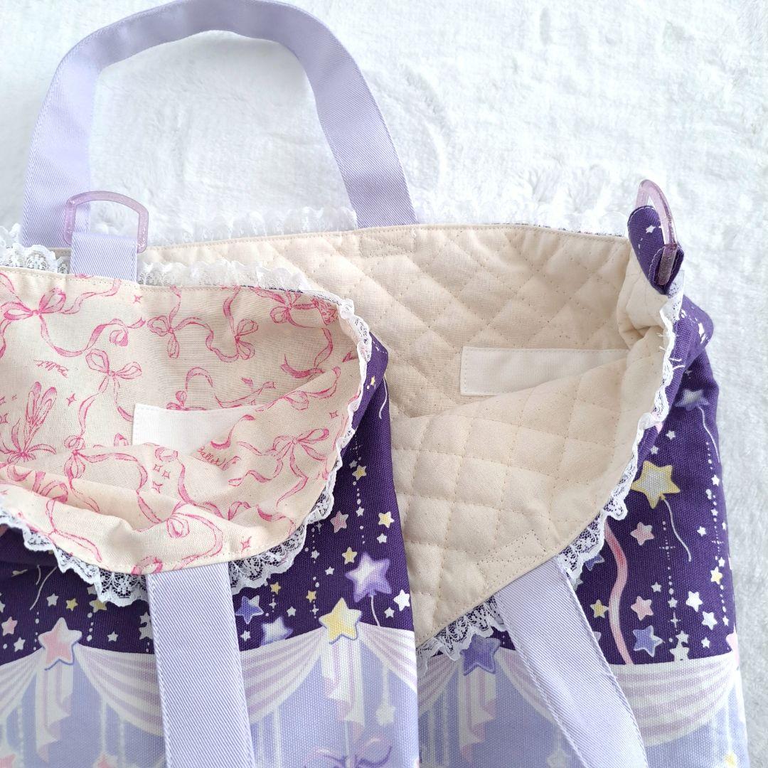 yuko ハンドメイド オーダー レッスンバッグ 上履き袋 入園入学セット