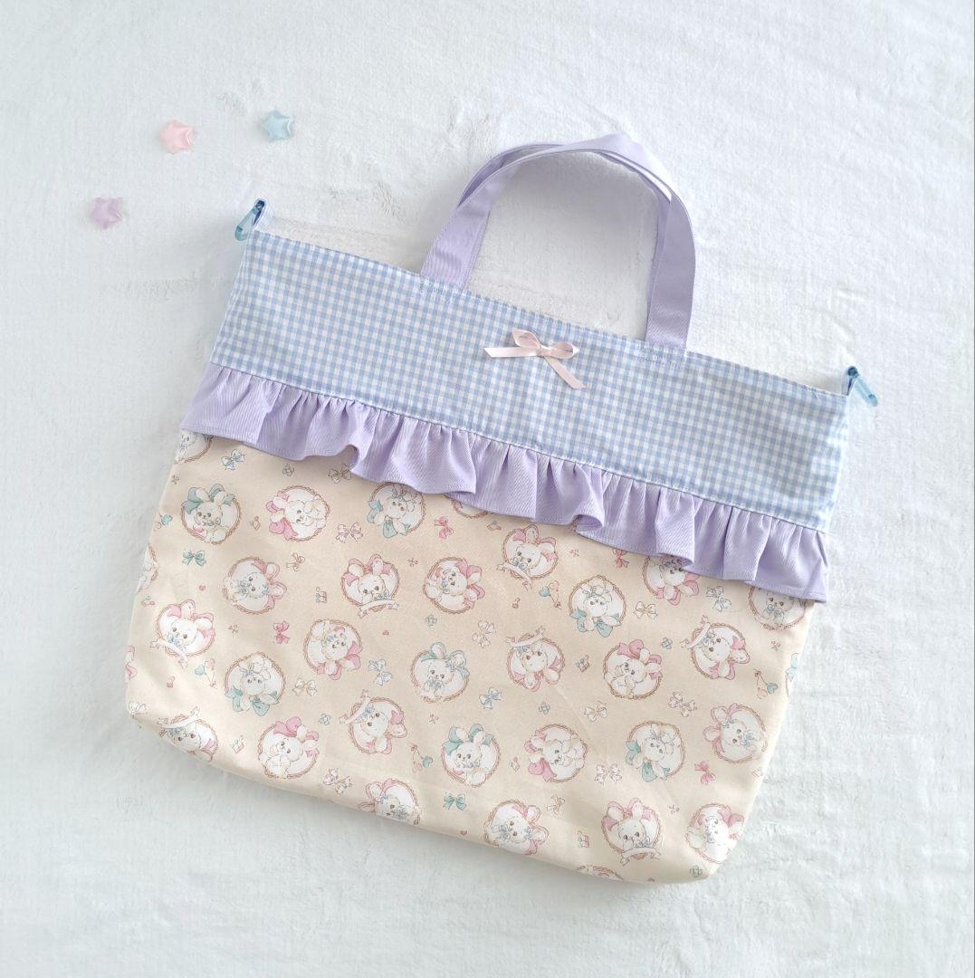 yuko ハンドメイド オーダー レッスンバッグ 上履き袋 入園入学セット