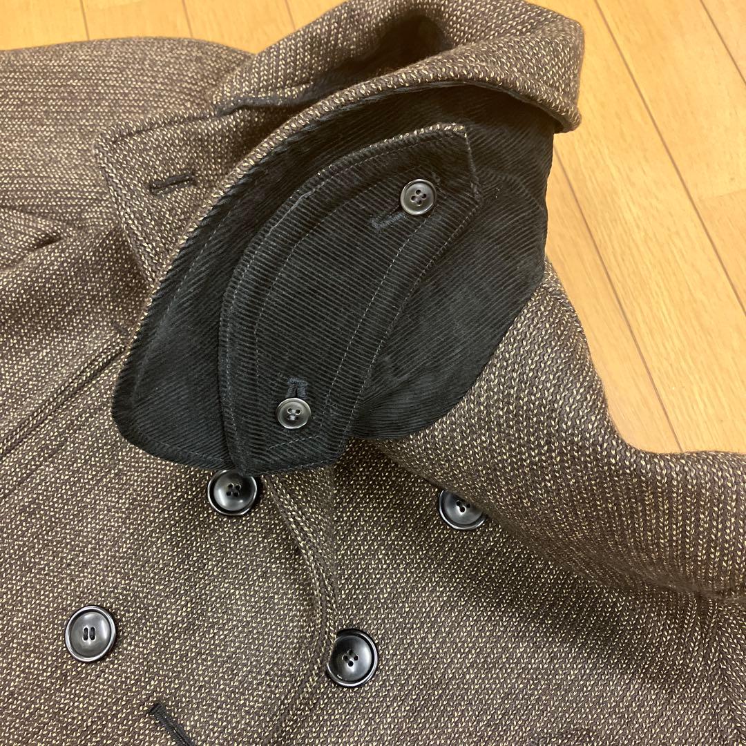 ヤ*ス様 激シブラディアル厚手ブラウンズビーチ ビーチクロス ピーコート40