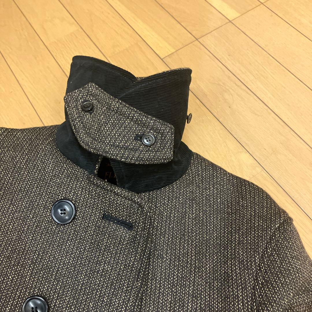 ヤ*ス様 激シブラディアル厚手ブラウンズビーチ ビーチクロス ピーコート40