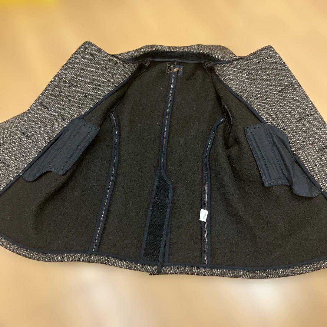 ヤ*ス様 激シブラディアル厚手ブラウンズビーチ ビーチクロス ピーコート40