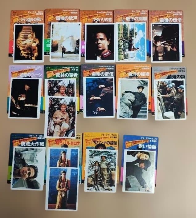 【中古本】ヤング•インディ•ジョーンズ 14冊セット　全巻初版　チラシ付き