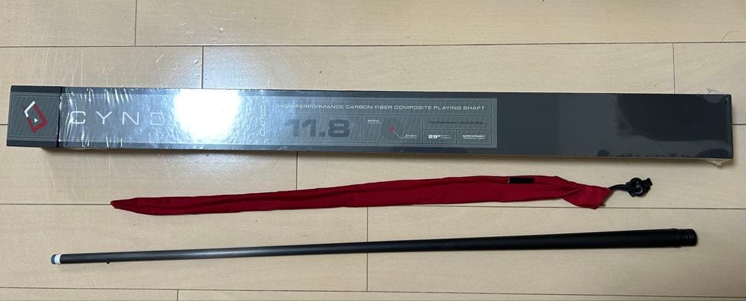 キューテック　CYNERGY 11.8 ビリヤードシャフト　 ラジアルジョイント