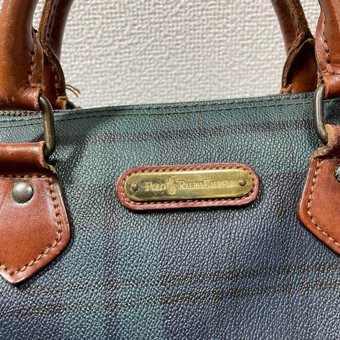 90s POLO Ralph Lauren ラルフローレン ミニボストンバッグ