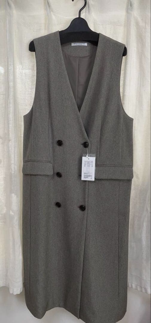 カレン様未使用⭐︎BEAUTY&YOUTH ツイル ジャンパースカート＆ジレ　ＸＳ