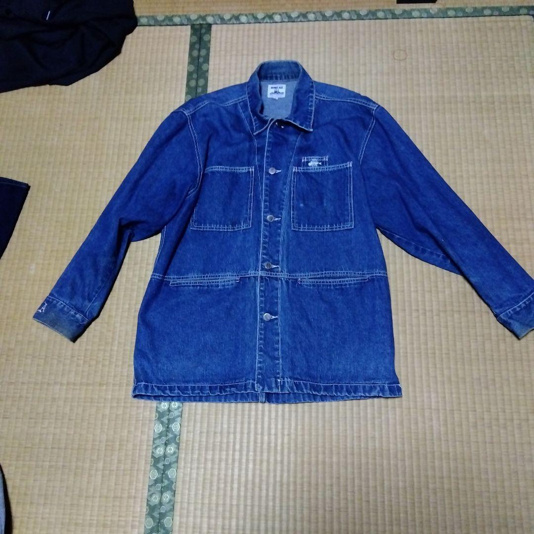 90s BRONZE AGE デニムジャケット　カバーオール　usa製