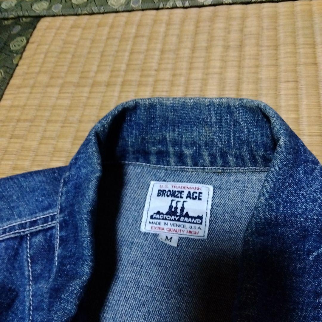 90s BRONZE AGE デニムジャケット　カバーオール　usa製