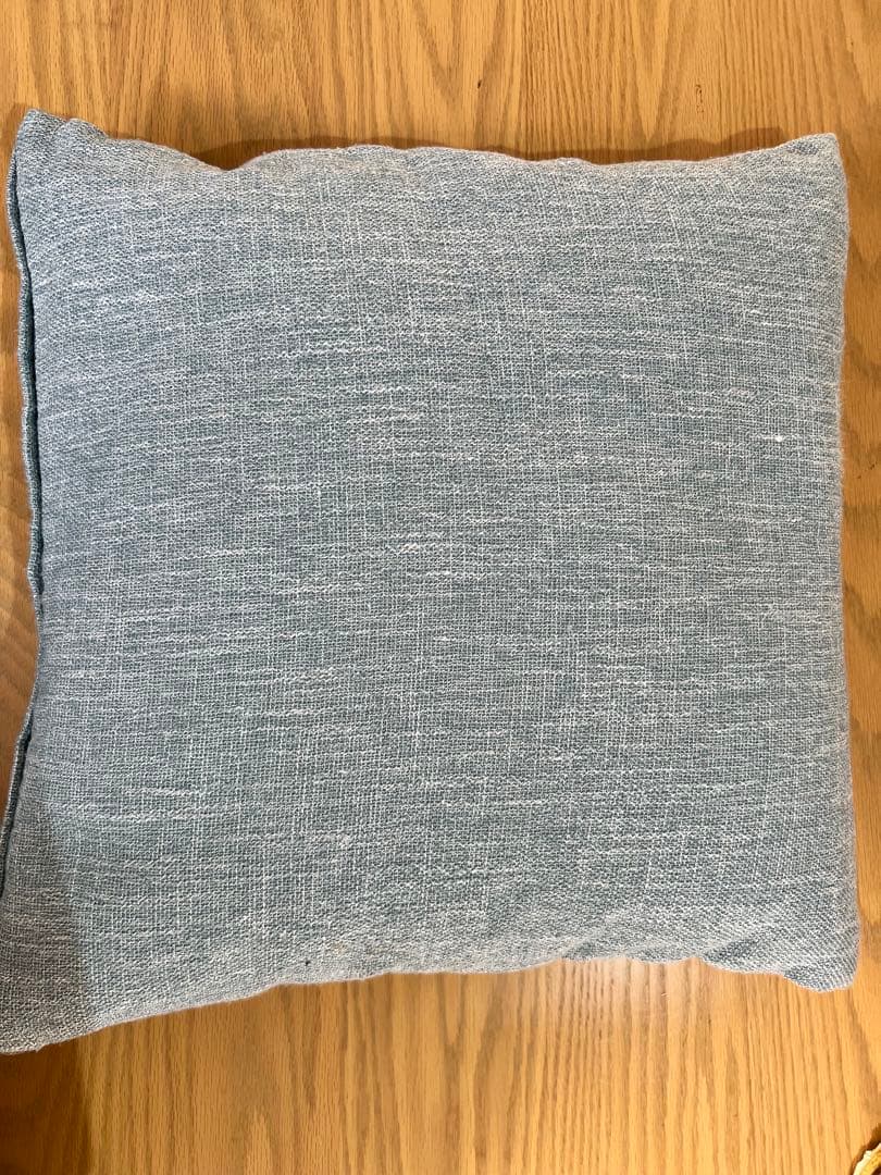 グレー 布地 アーム付きソファ 3人掛け