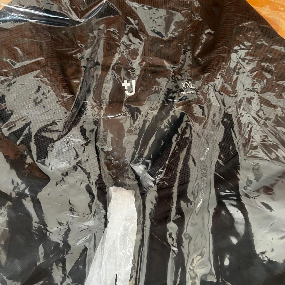 UNIQLO +J ハイブリッドダウンオーバーサイズMA-1 グレー XXL