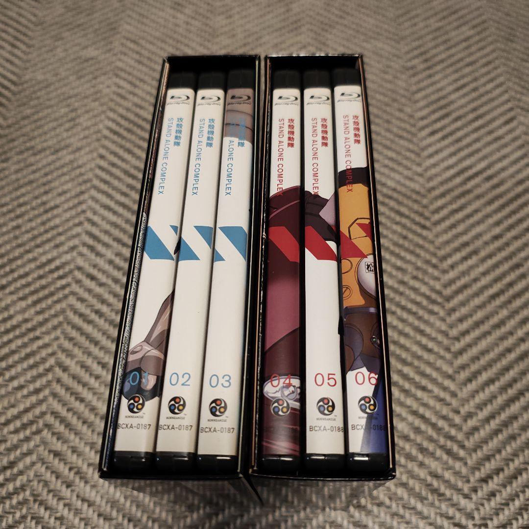 【ディスク美品】攻殻機動隊 Blu-ray Box 1-2