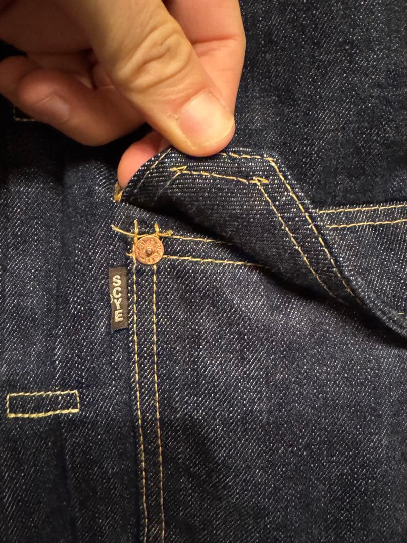 Scye Basics 1st type デニムジャケット　サイズ40