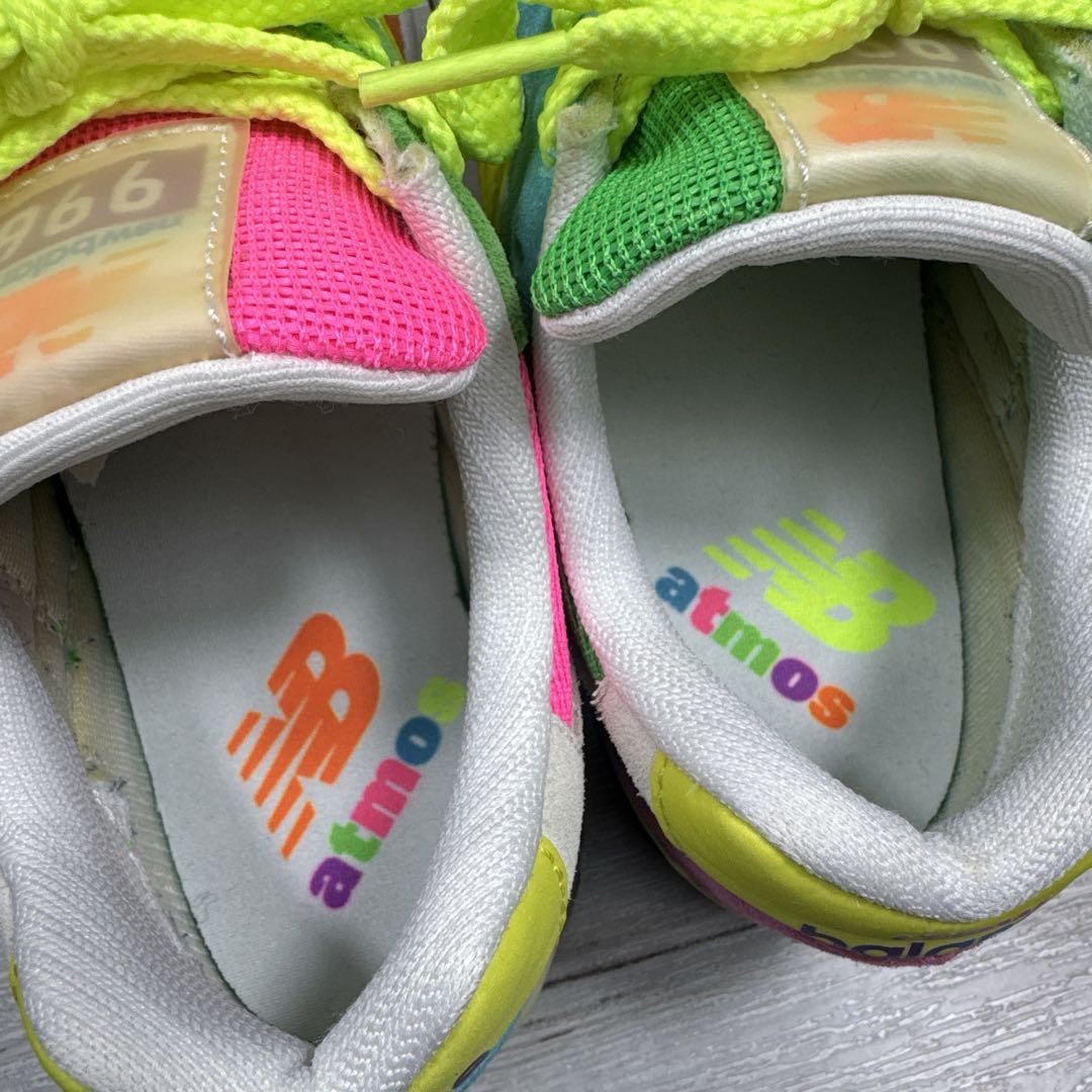 美品 ATMOS別注996足限定CM996ATN 23.5cmマルチ 左右非対称