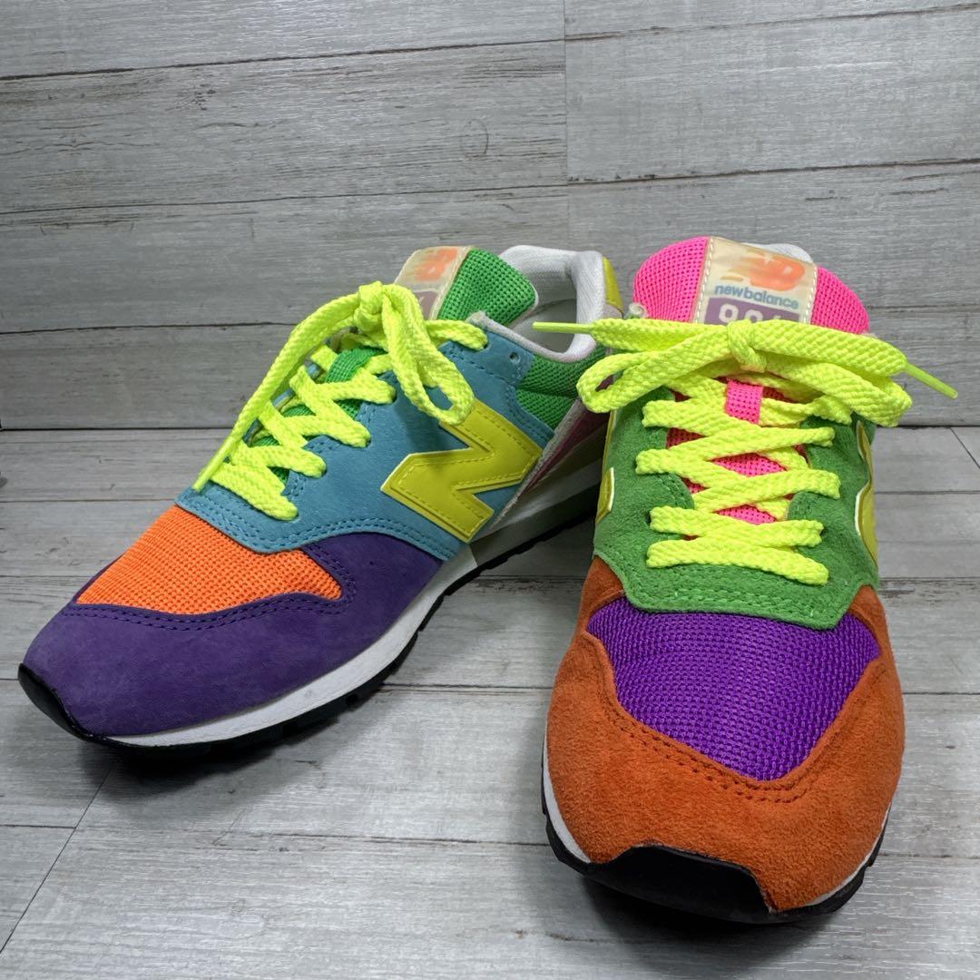 美品 ATMOS別注996足限定CM996ATN 23.5cmマルチ 左右非対称