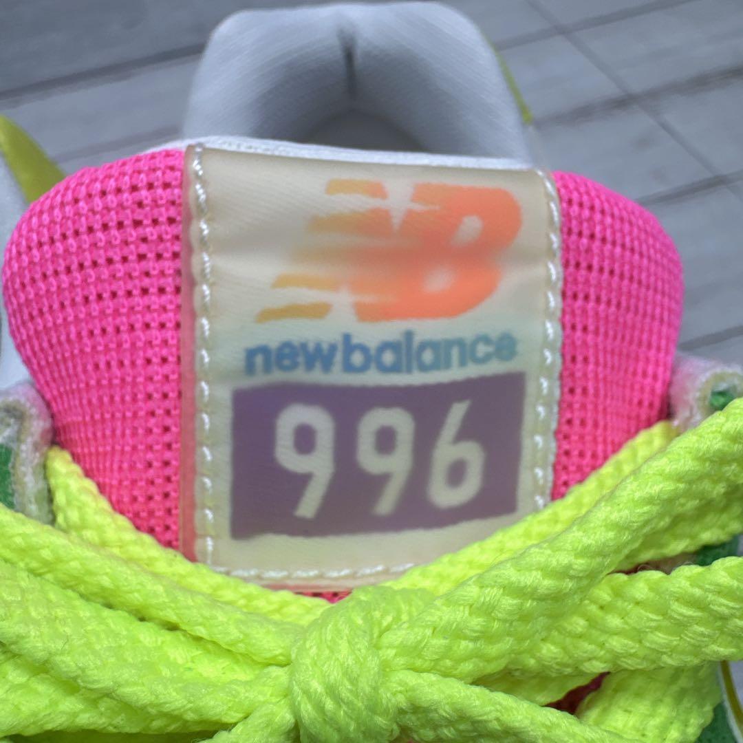 美品 ATMOS別注996足限定CM996ATN 23.5cmマルチ 左右非対称