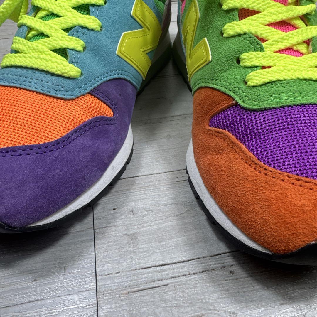 美品 ATMOS別注996足限定CM996ATN 23.5cmマルチ 左右非対称