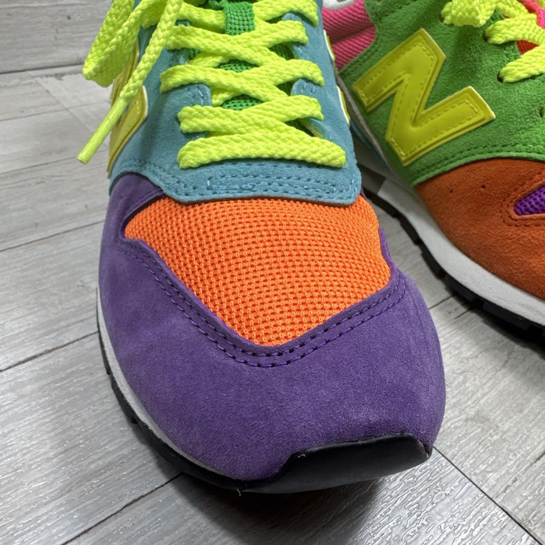 美品 ATMOS別注996足限定CM996ATN 23.5cmマルチ 左右非対称