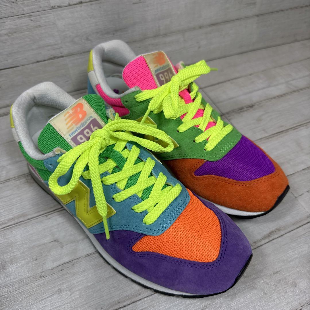 美品 ATMOS別注996足限定CM996ATN 23.5cmマルチ 左右非対称