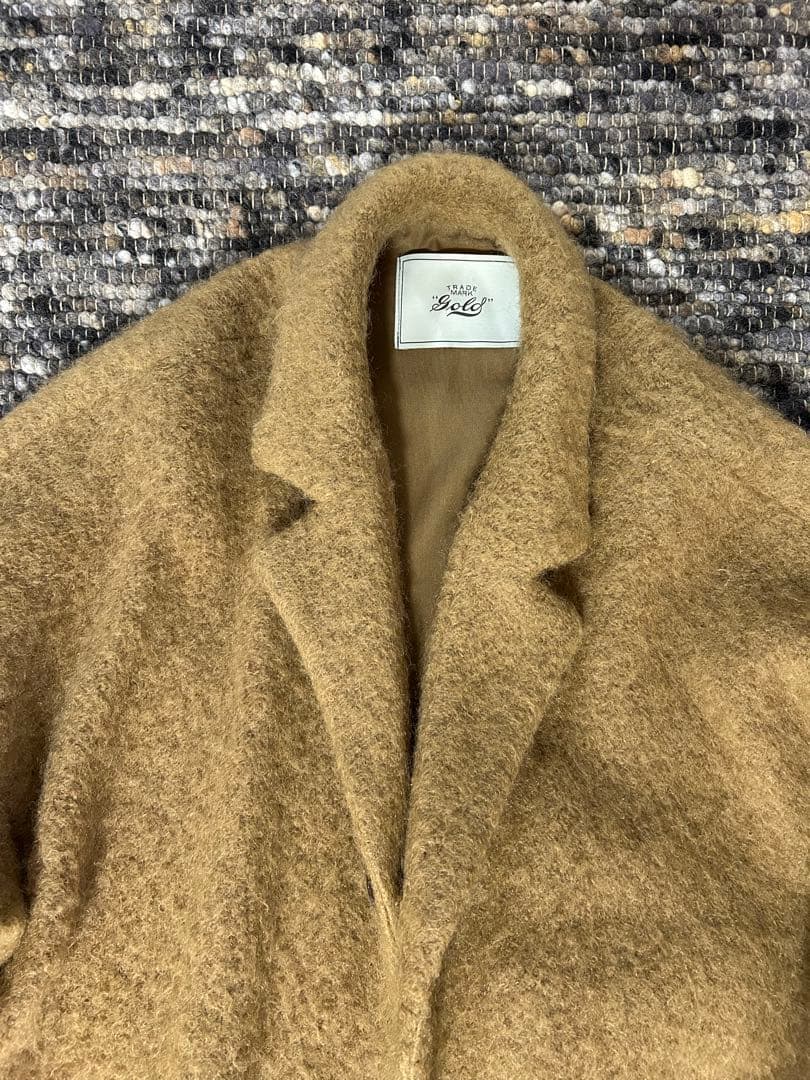 GOLD ウールシャギーコート