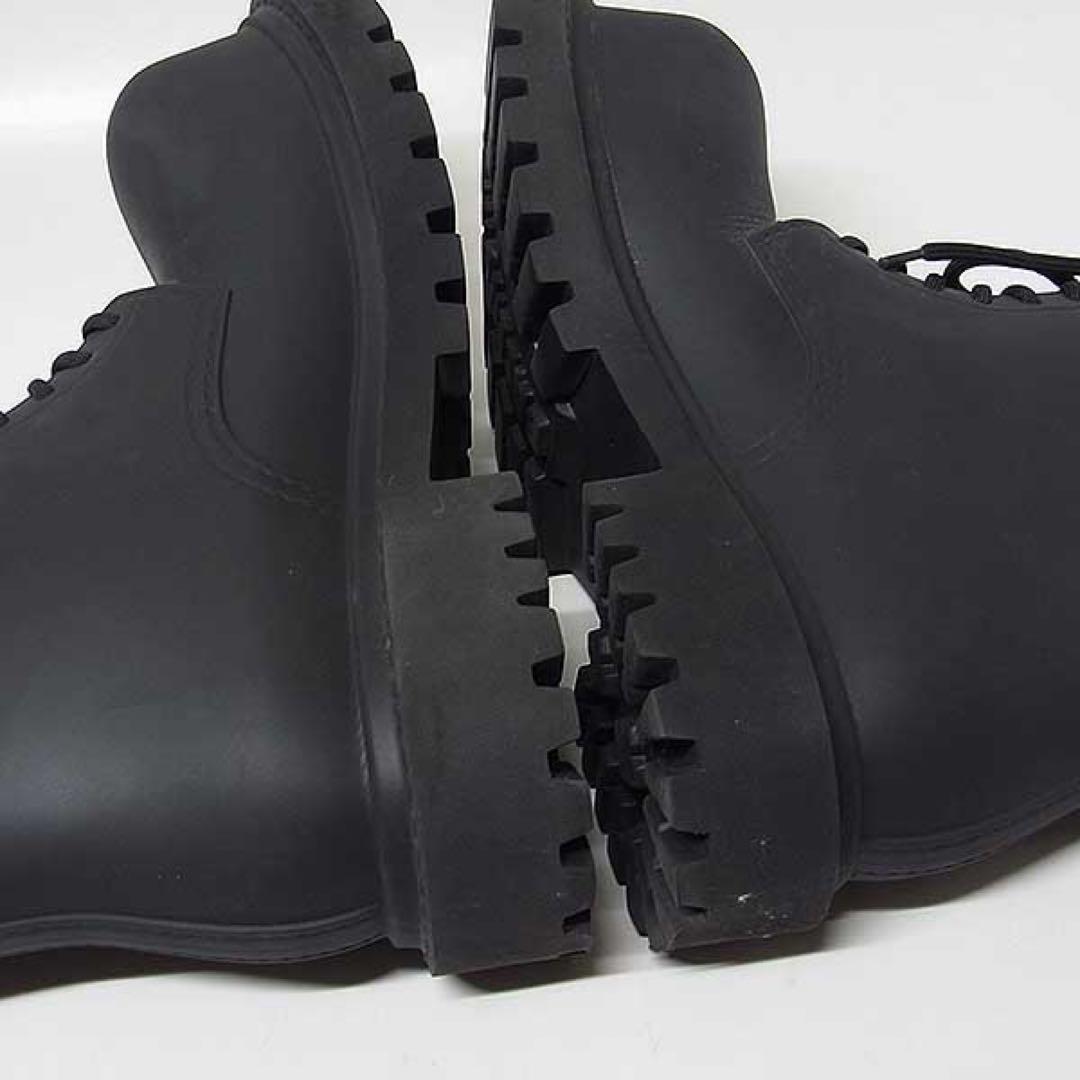 【BALENCIAGA】ステロイドブーツ レースアップ ラバー 43