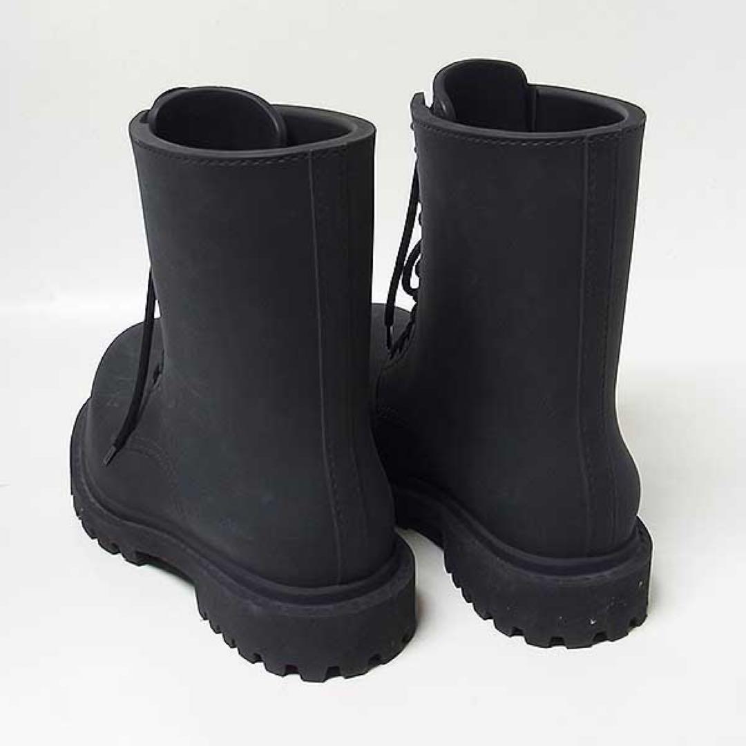 【BALENCIAGA】ステロイドブーツ レースアップ ラバー 43