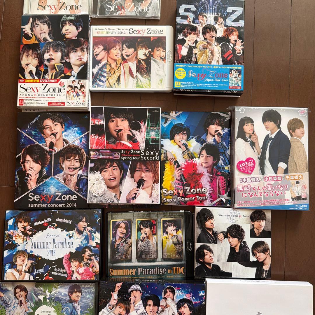 Sexy Zone DVD セット15盤 2012〜2021年timelesz