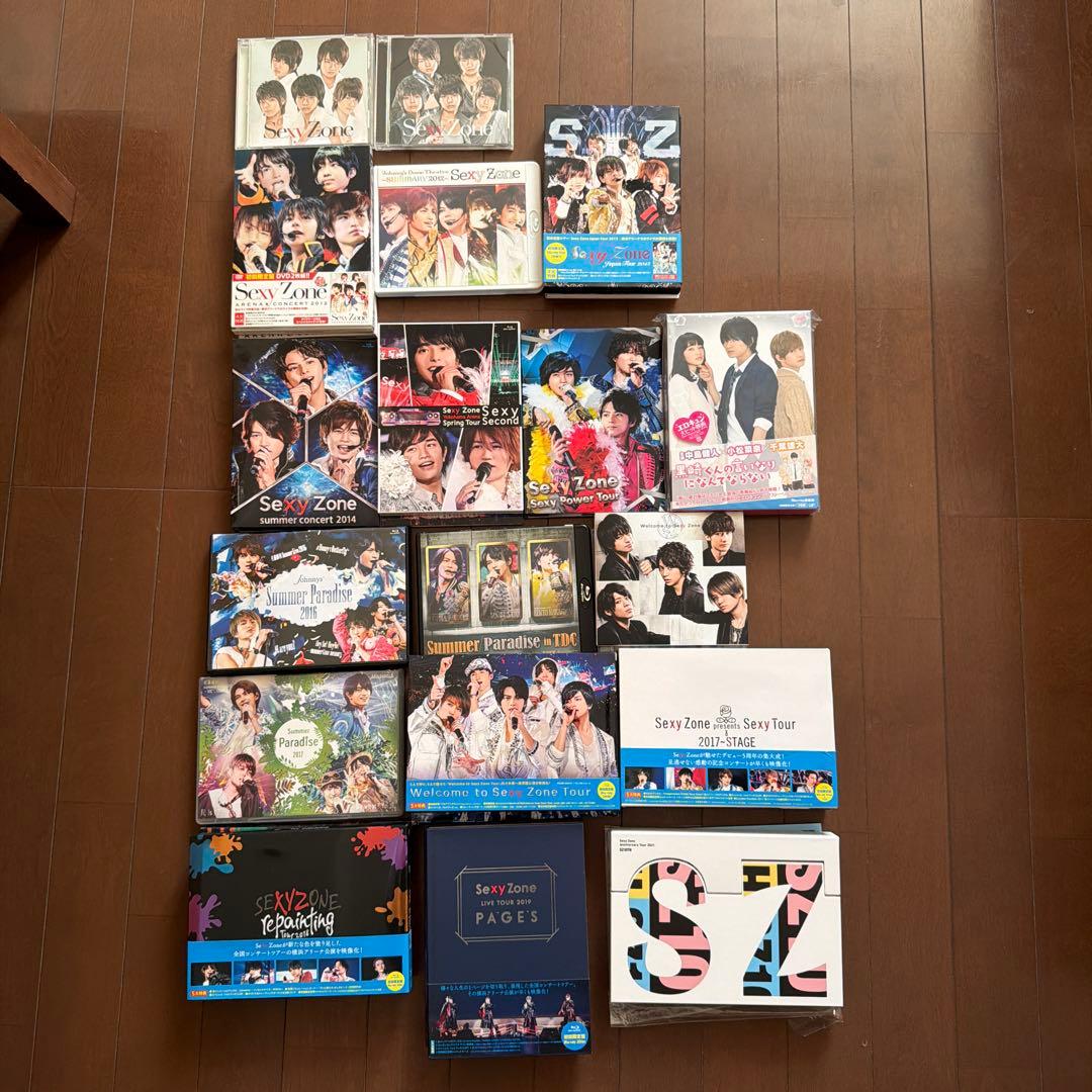 Sexy Zone DVD セット15盤 2012〜2021年timelesz