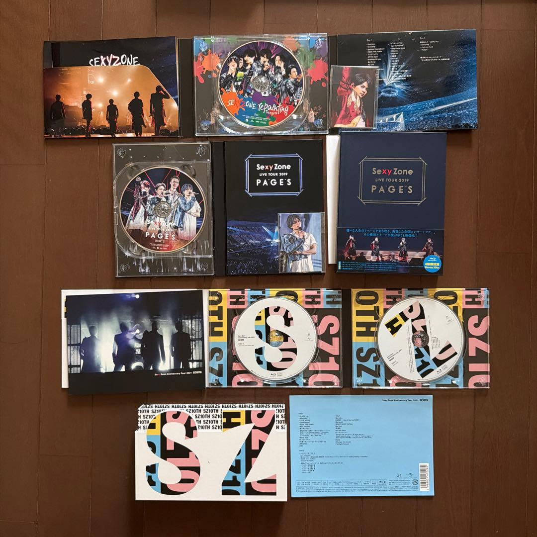 Sexy Zone DVD セット15盤 2012〜2021年timelesz