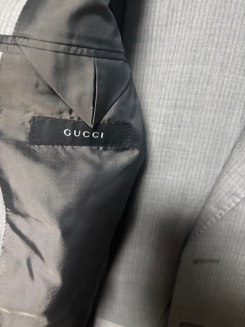 GUCCI ストライプスーツジャケット サイズ44