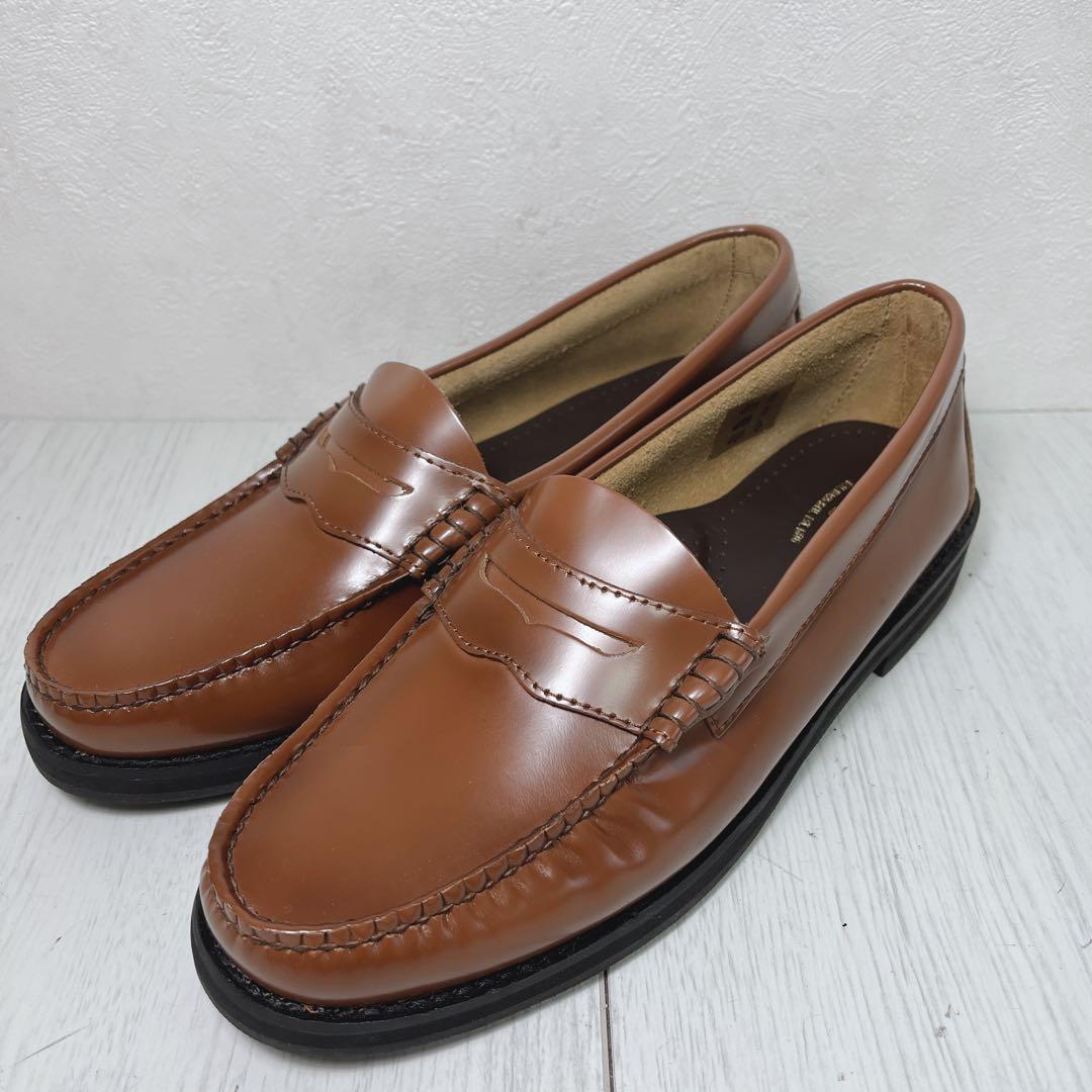 【極美品】G.H.BASS 25.5㎝ ローファー　キャメル