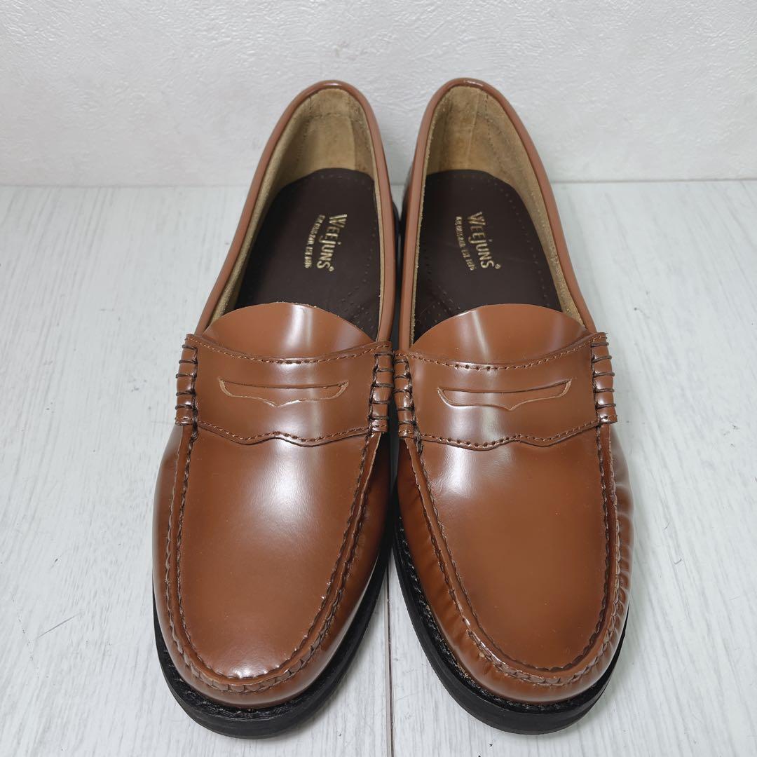 【極美品】G.H.BASS 25.5㎝ ローファー　キャメル