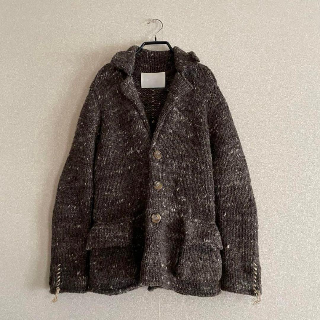 intoca 極太糸ざっくりカーディガン＊ジャケット