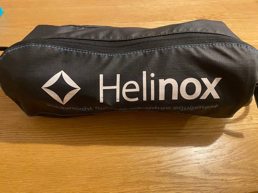 Helinox アウトドアチェア ブラック・ブルー