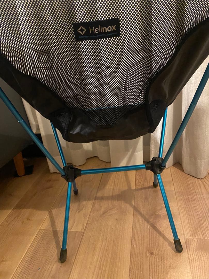 Helinox アウトドアチェア ブラック・ブルー