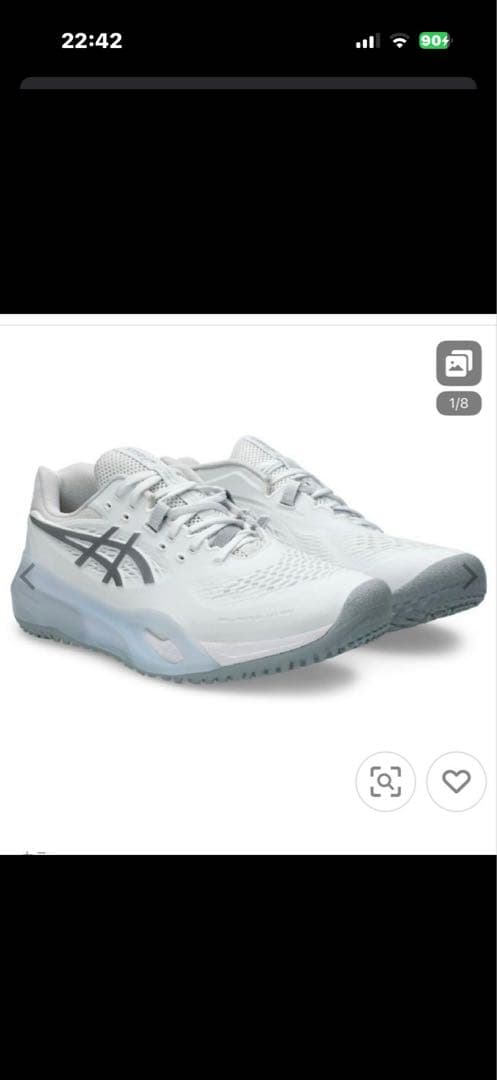 アシックス テニスシューズ オムニ クレー ゲルレゾリューション10 ワイド