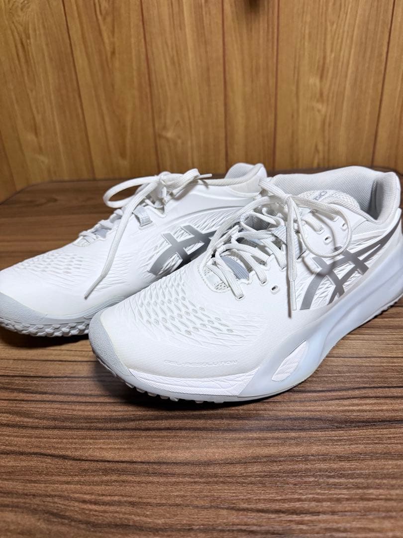 アシックス テニスシューズ オムニ クレー ゲルレゾリューション10 ワイド