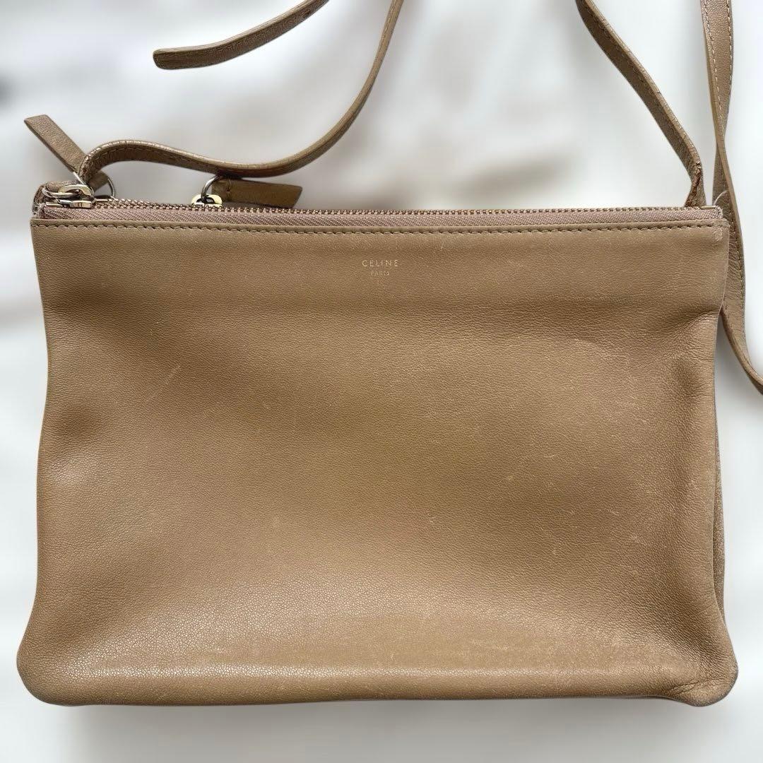【購入証明書あり】CELINE セリーヌ ショルダーバッグ　トリオ フィービー期