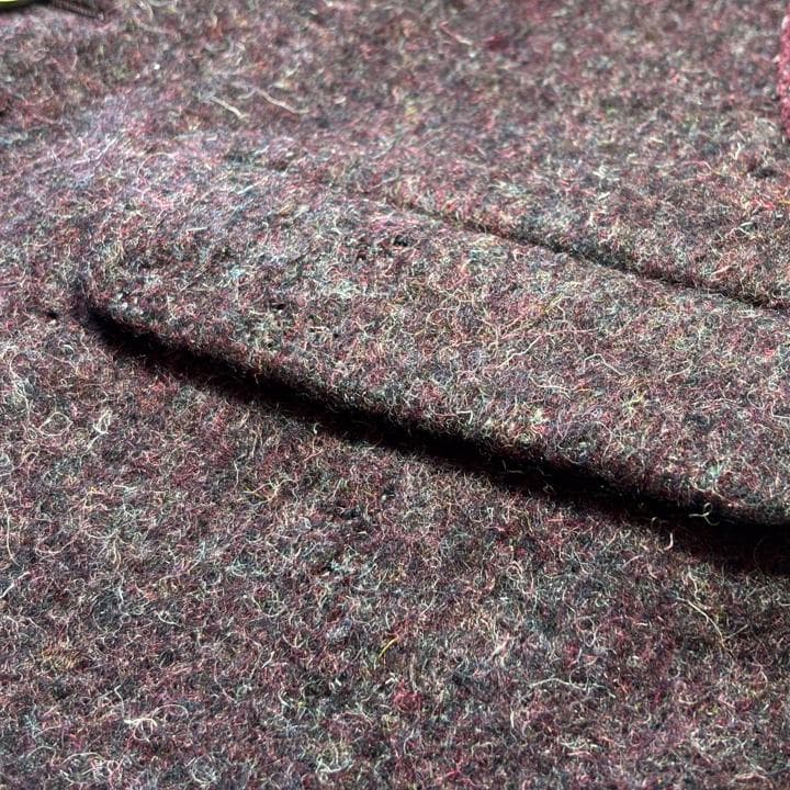 UNDERCOVER LEAF期 カットオフジャケット ボルドー デッドストック