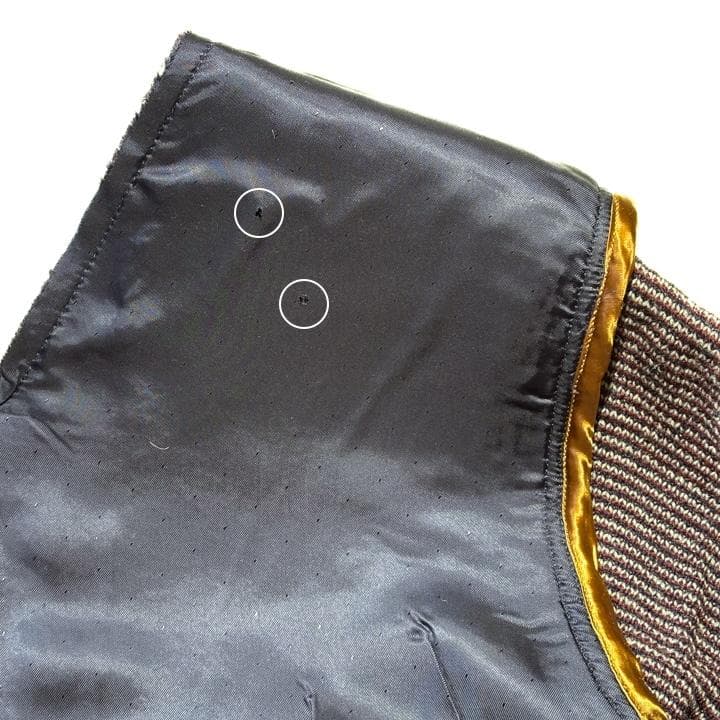 UNDERCOVER LEAF期 カットオフジャケット ボルドー デッドストック