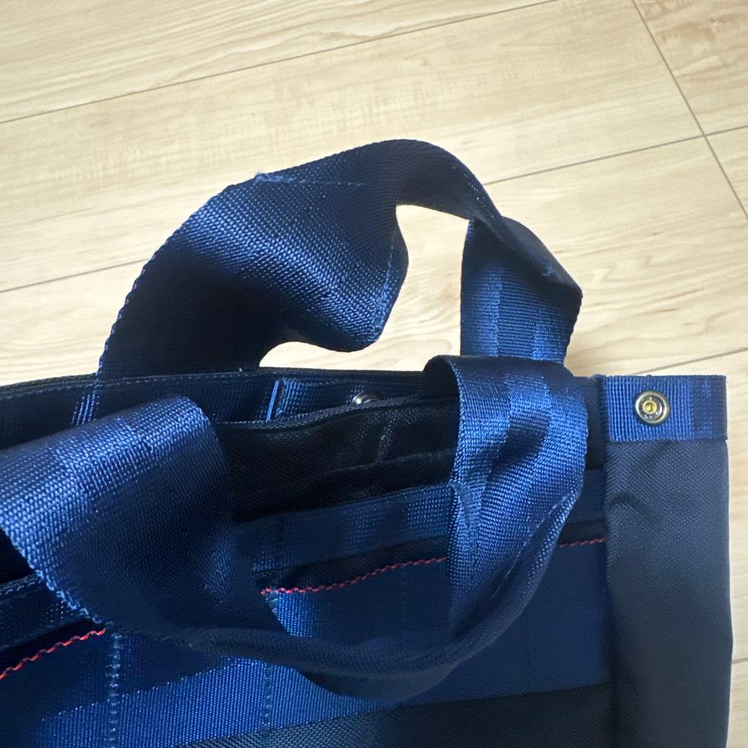 美品☆ブリーフィングバック　ネイビー