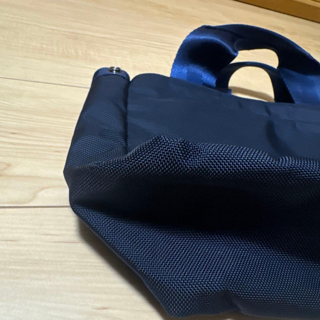 美品☆ブリーフィングバック　ネイビー